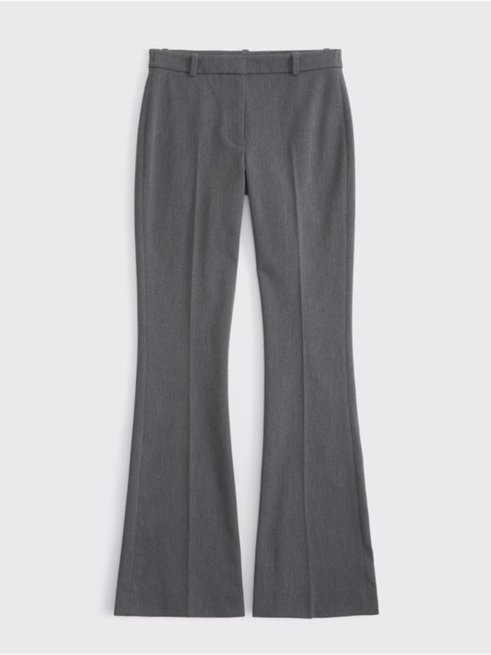 NWT Abercrombie & Fitch Dark Grey Stretch Bootcut Dress Pant Sz 31S Short 12P